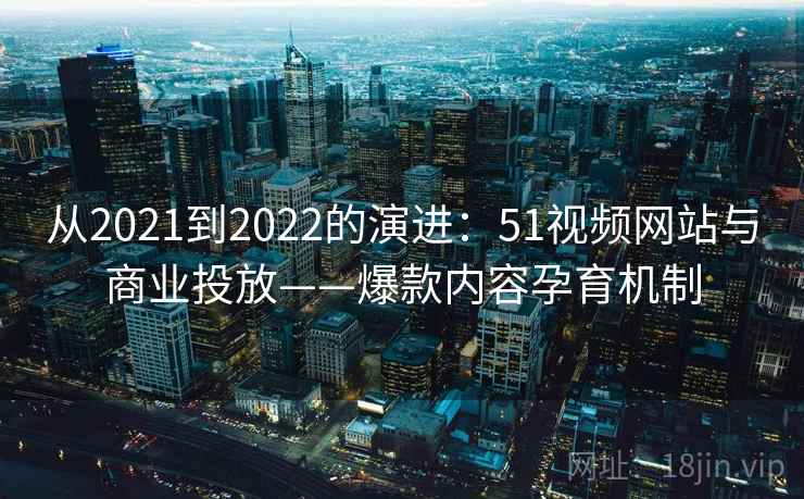 从2021到2022的演进:51视频网站与商业投放——爆款内容孕育机制 从2021到2022的演进:51视频网站与商业投放——爆款内容孕育机制