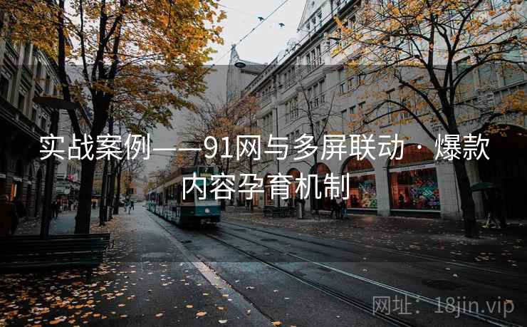 实战案例——91网与多屏联动 · 爆款内容孕育机制 实战案例——91网与多屏联动 · 爆款内容孕育机制