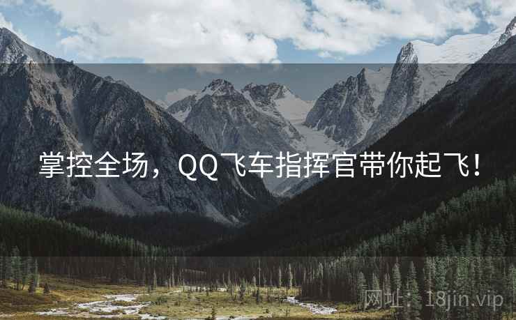 掌控全场,QQ飞车指挥官带你起飞! 掌控全场,QQ飞车指挥官带你起飞!